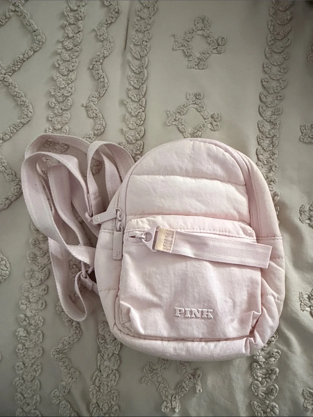 PINK Victorias Secret compact quilted